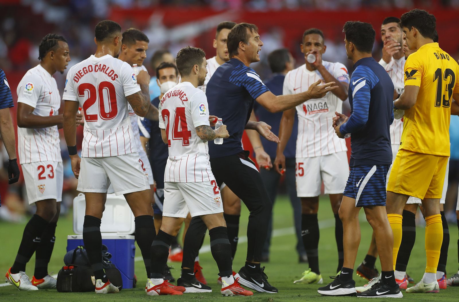 Las imágenes del Sevilla fc-Valencia