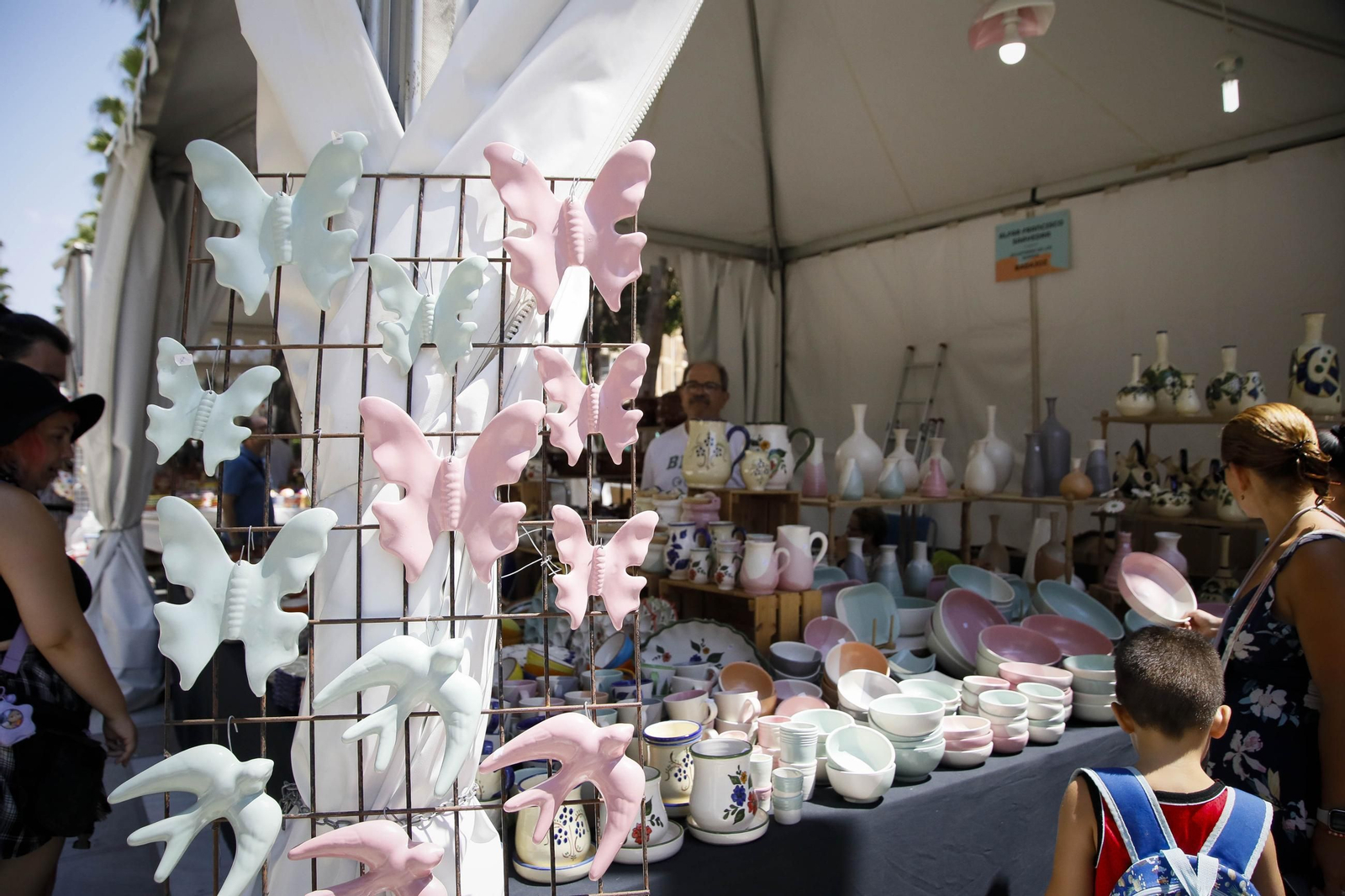 Las mejores imágenes de la feria de Alfarería en La Rambla de Almería