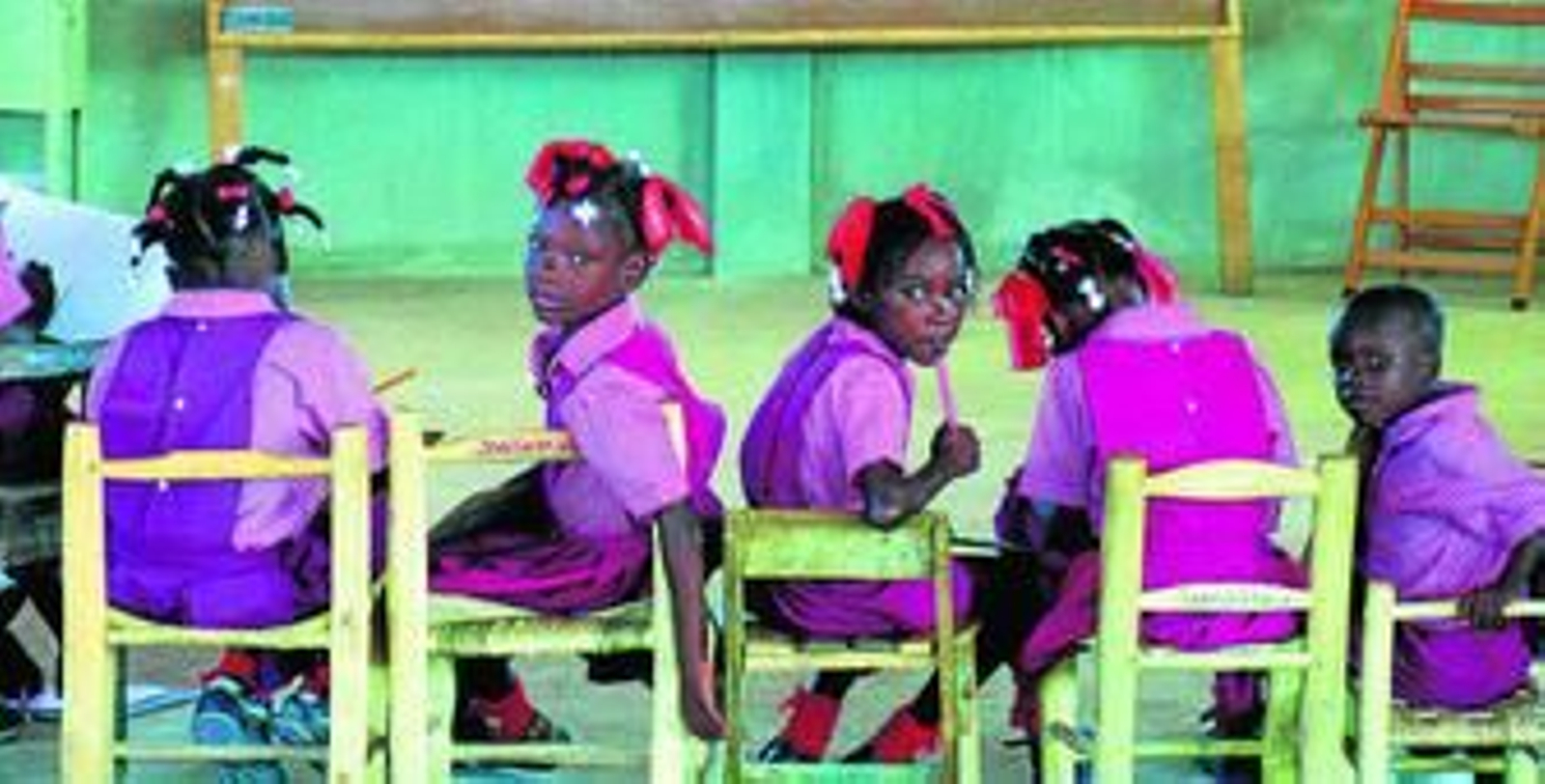 Una de las imágenes de la exposición 'Escuelas que cambian el mundo'.