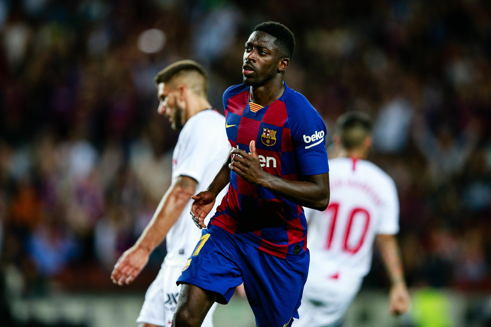 Las imágenes del Barcelona-Sevilla Las imágenes del Barcelona-Sevilla