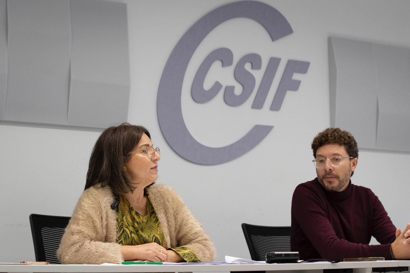 Presentación del informe de CSIF en la provincia de Granada.