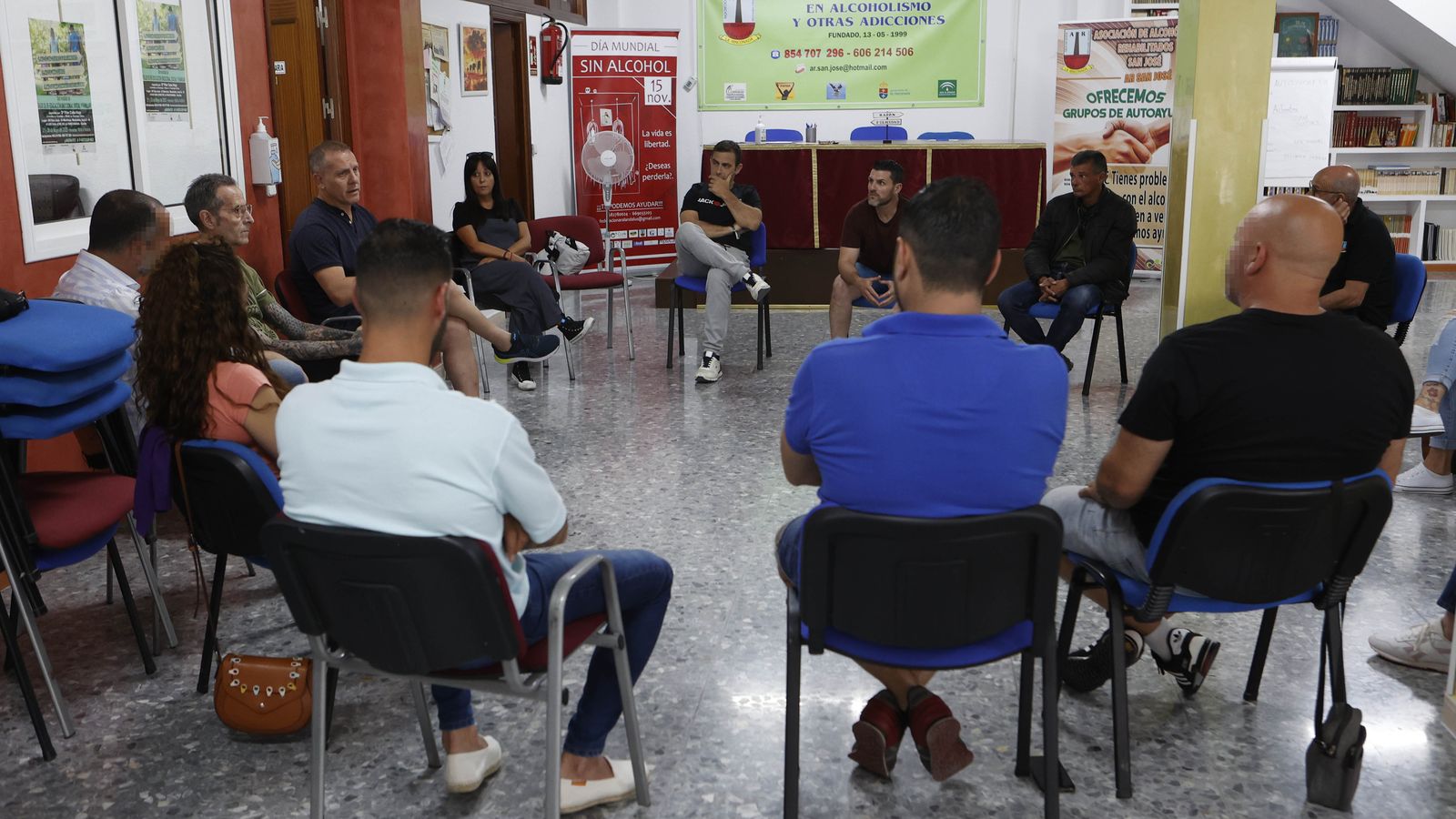 Sesión de terapia en AR La Rinconada.