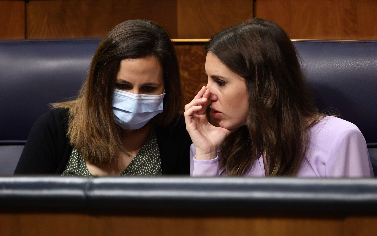 Ione Belarra e Irene Montero.