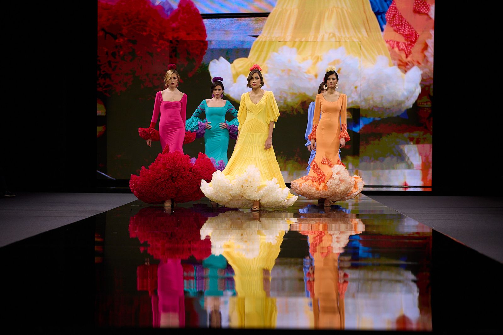 El desfile de Huelva, flamencos por naturaleza en Simof 2026, todas las fotos