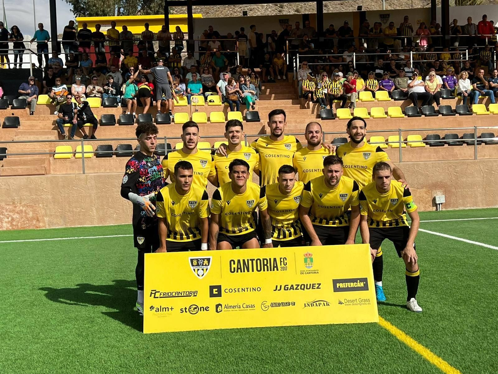 Once presentado por el Cantoria en su encuentro en casa frente al Alhaurino de esta pasada jornada.