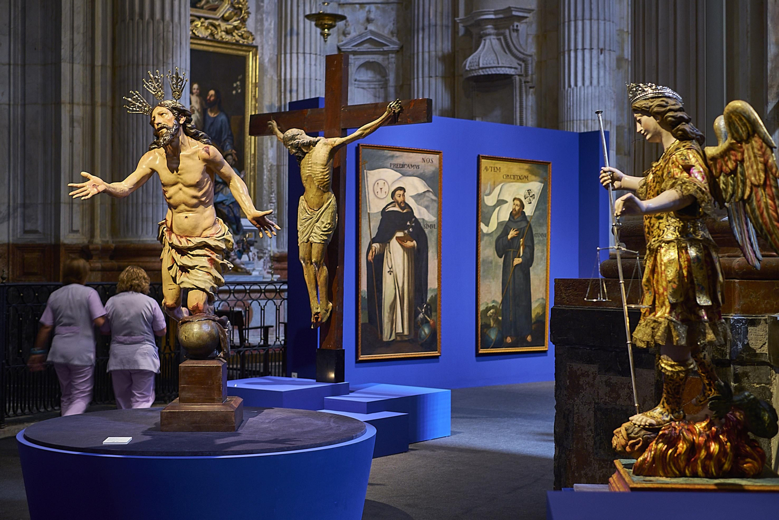 La exposición 'Traslatio Sedis', en imágenes