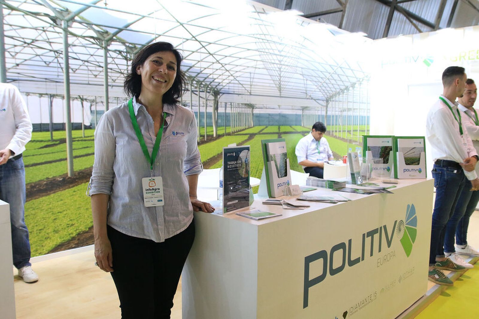 Stand de Politiv Europa en Infoagro.