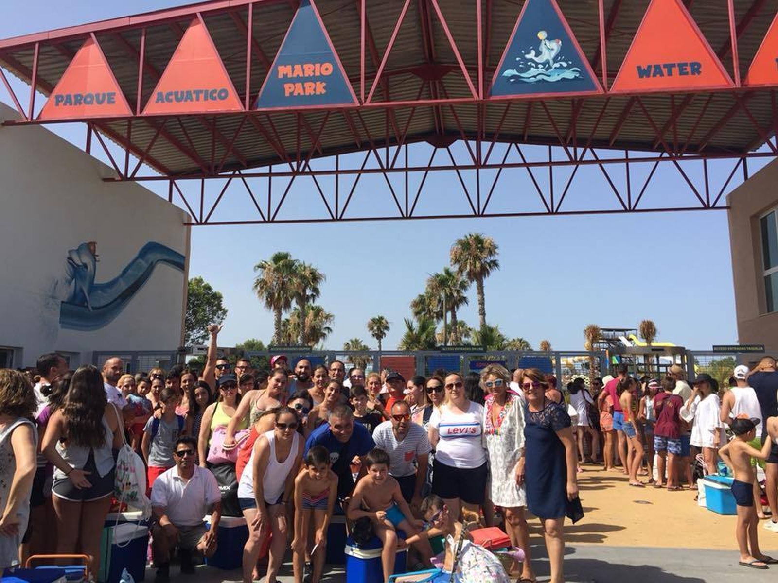 Vecinos de Gádor en el Mario Park