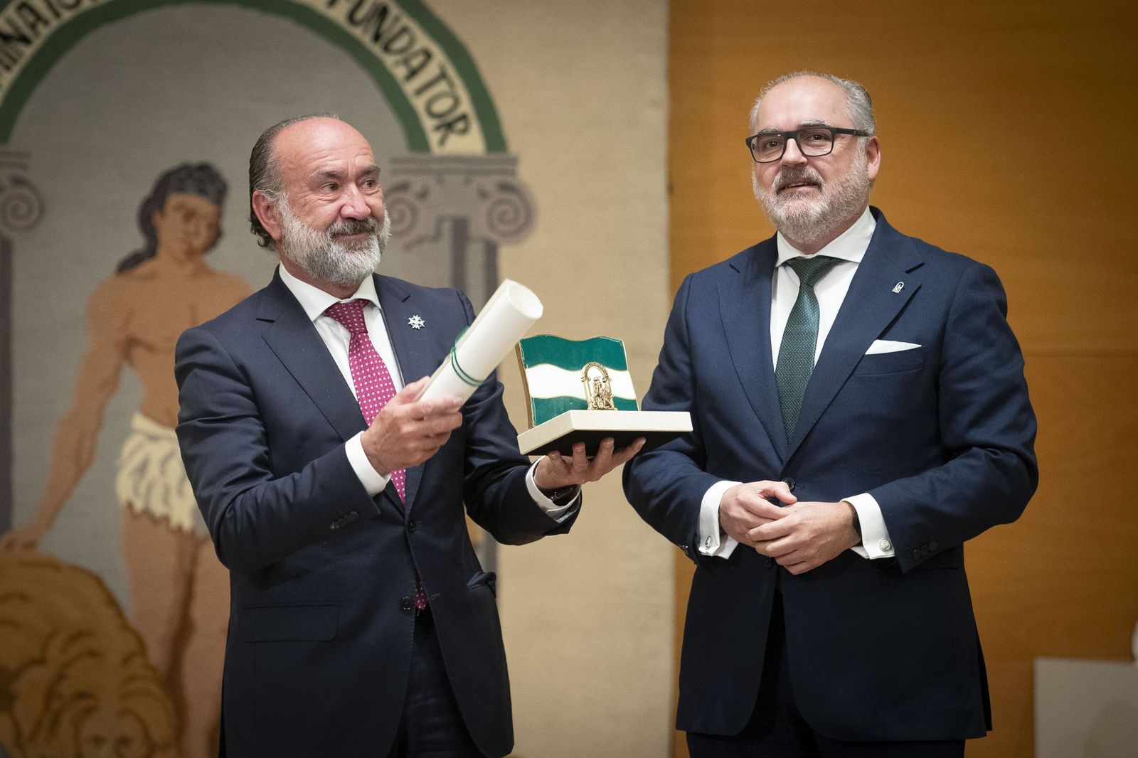 Así ha sido el acto de las banderas de Andalucía celebrado en Granada