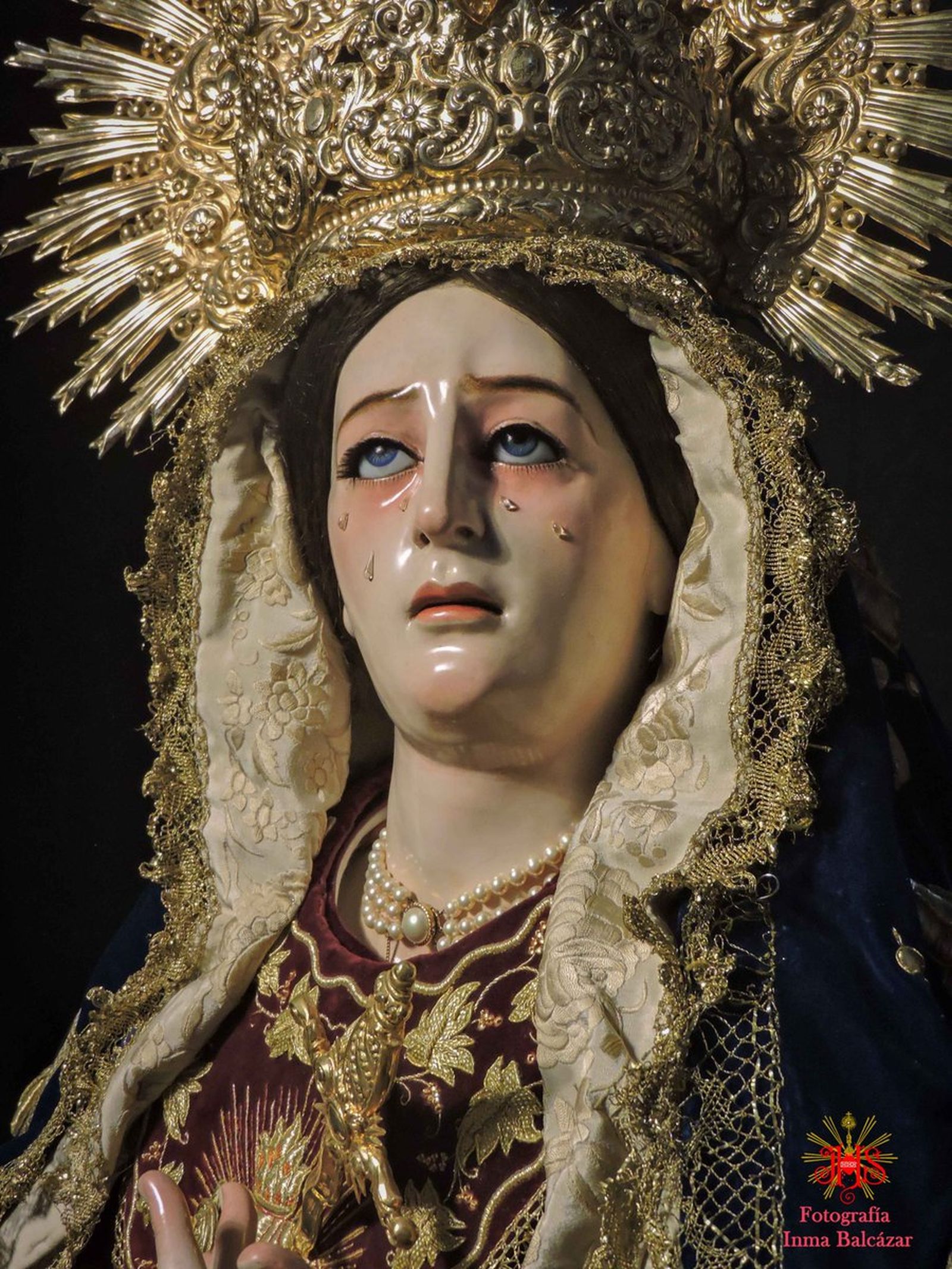 Aspecto actual de la Virgen de los Remedios tras la restauración
