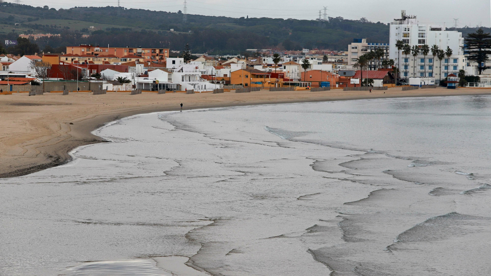 Pérdida de arena en la playa de El Rinconcillo