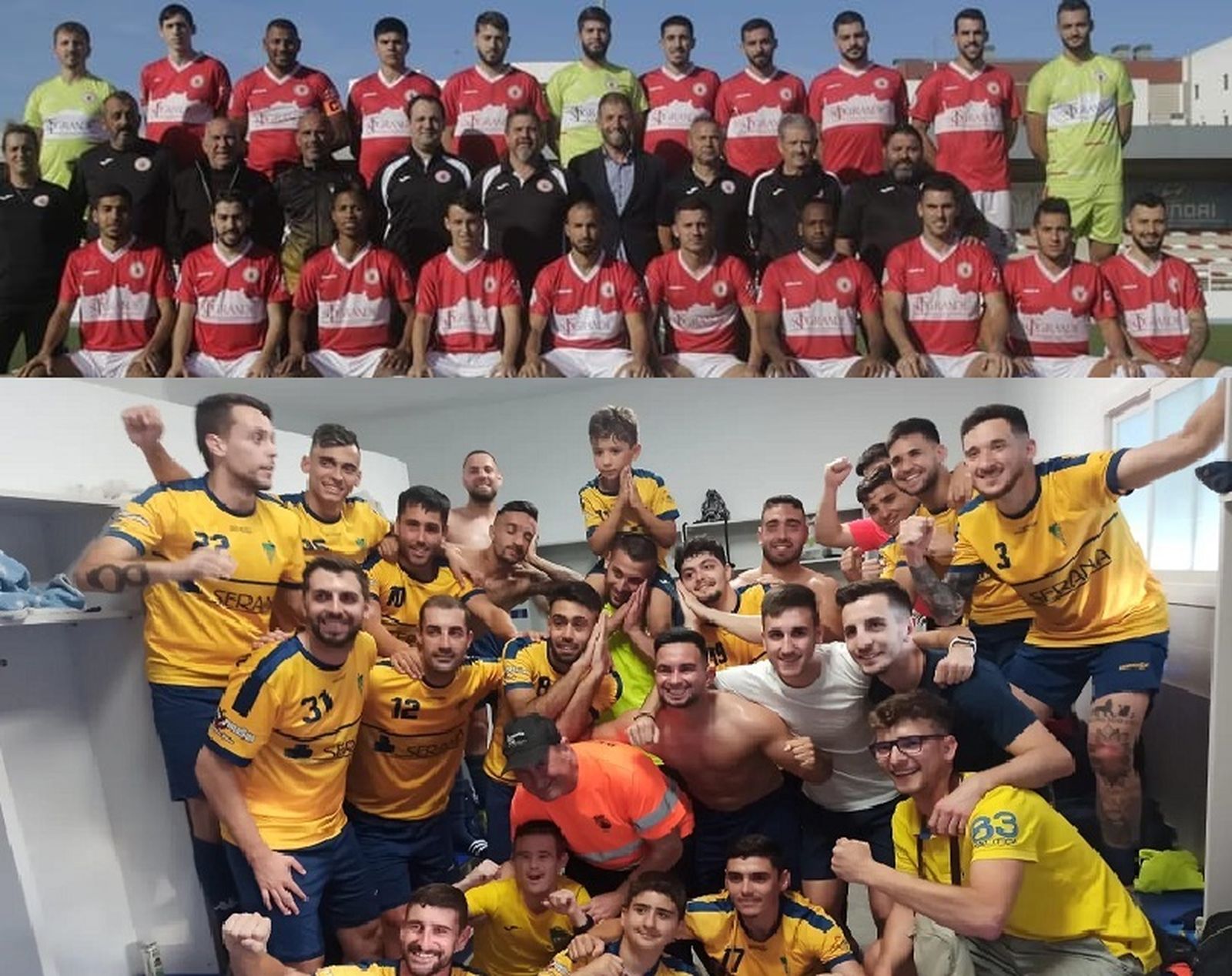 El San Roque (arriba) y el San Bernardo.