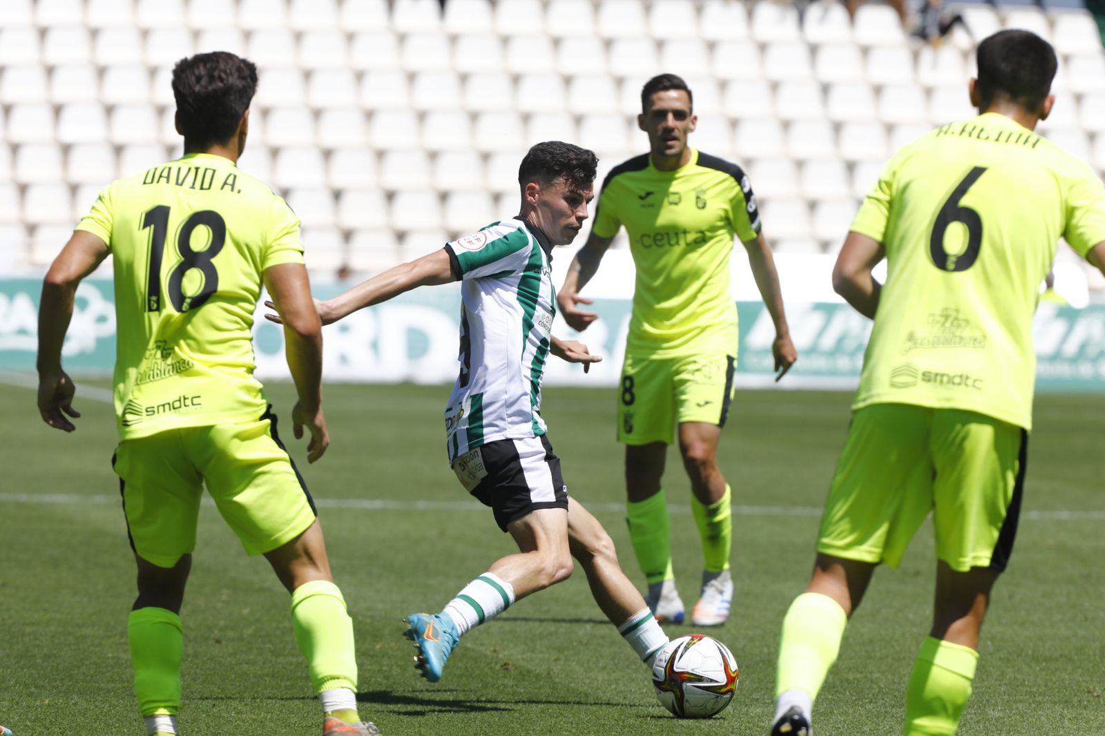 La victoria del Córdoba CF ante el Ceuta, en imágenes