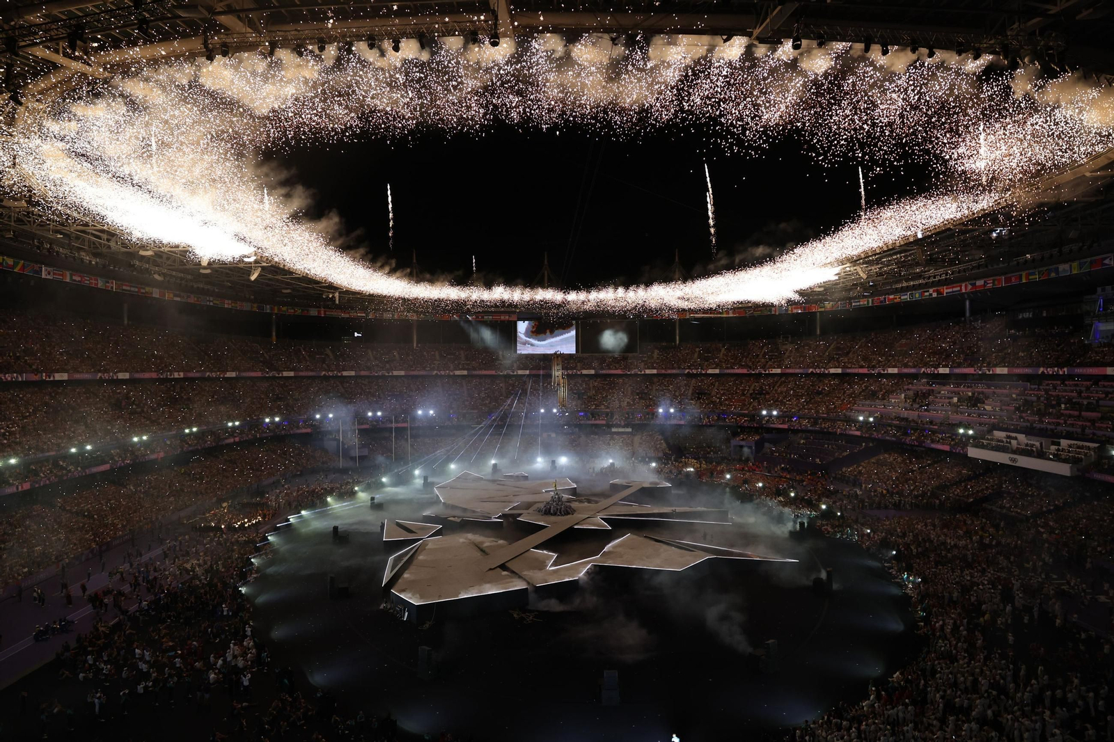 Las fotos de la ceremonia de clausura de los Juegos Olímpicos París 2024
