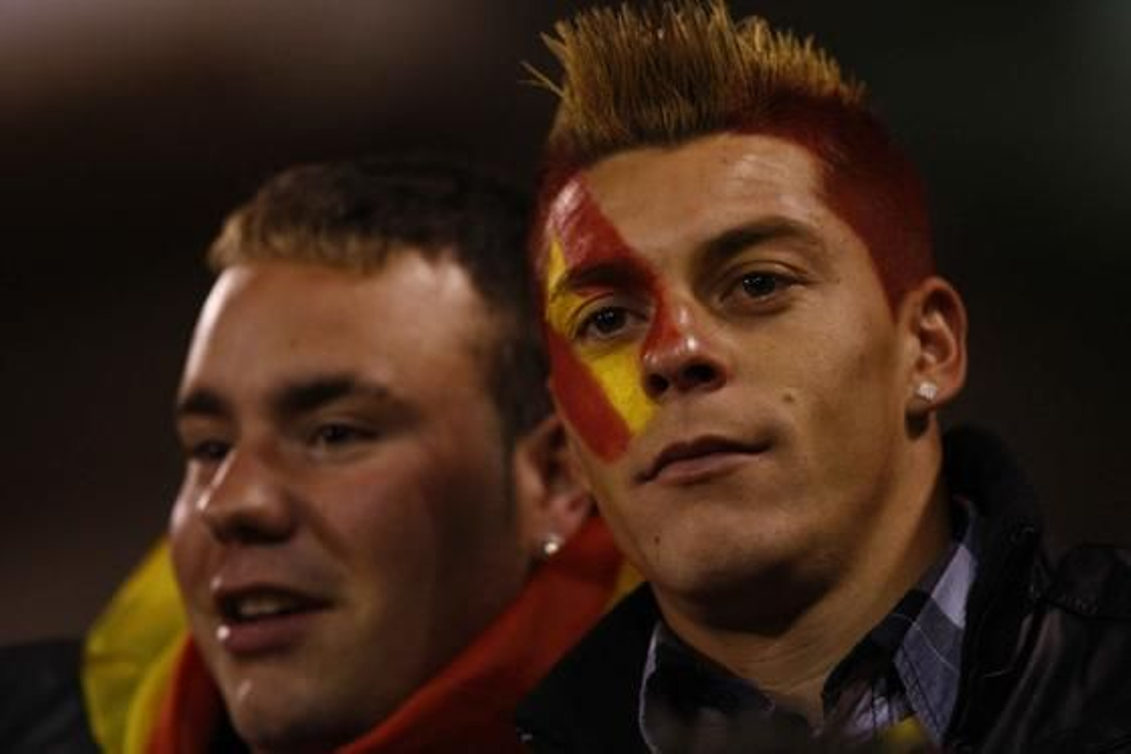 Los aficionados de la selección se volcaron con los jugadores en Granada.

Foto: Maria de la Cruz / Lucia Rivas