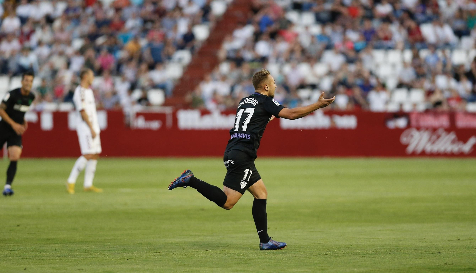 El Albacete - Málaga CF, en fotos
