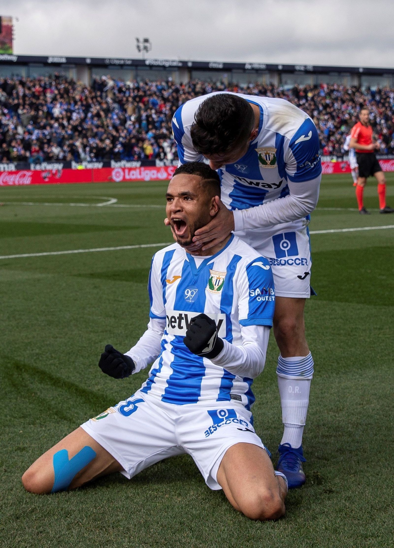 El Leganés-Betis en imágenes