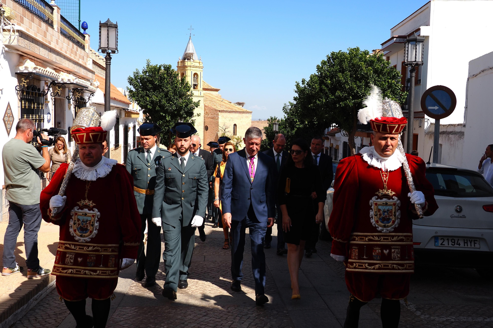 Actos de celebración del Día de la Hispanidad en Palos de la Frontera