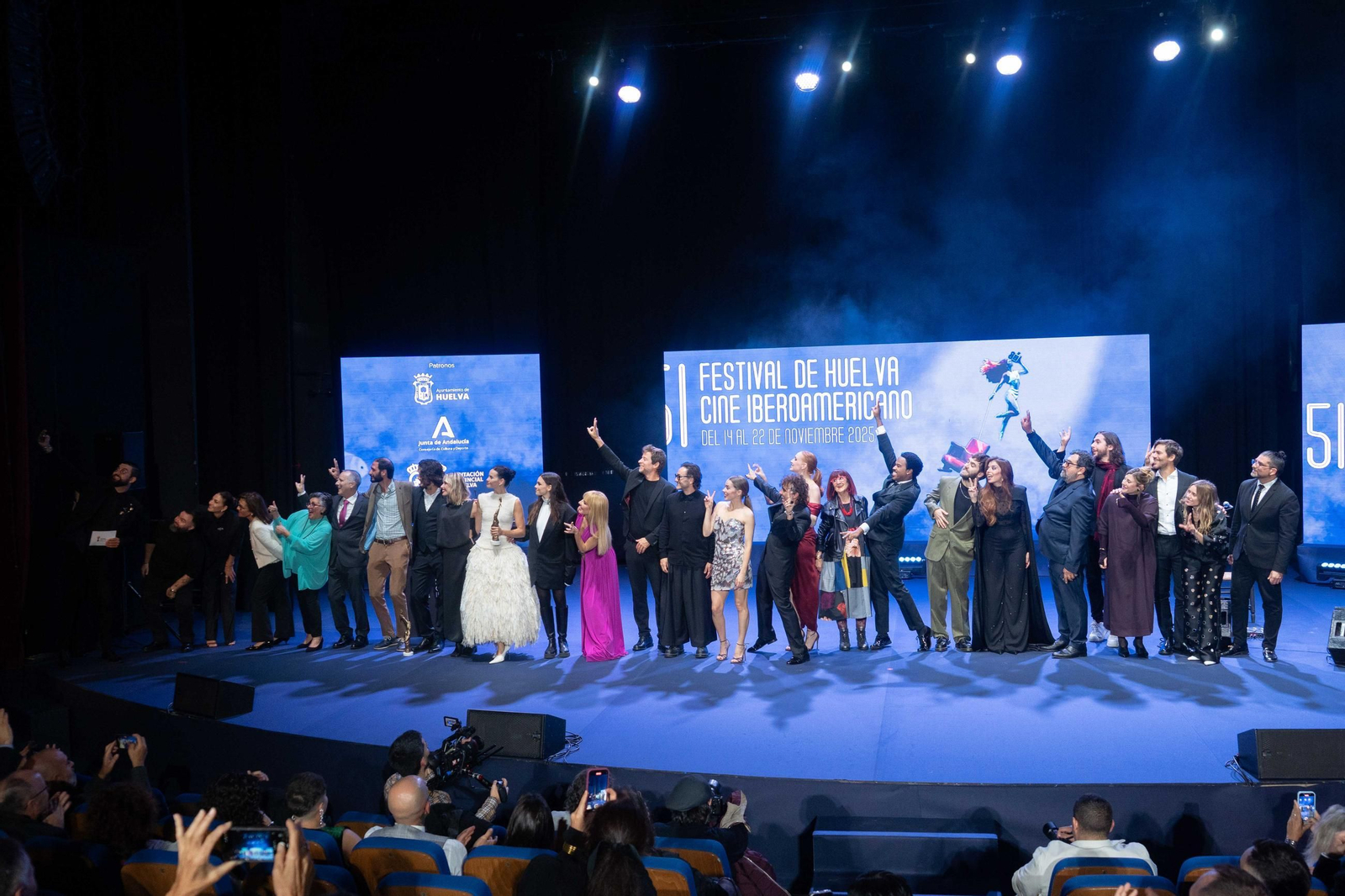 Las mejores imágenes de la Gala de Inauguración de la 51.ª edición del Festival de Huelva de Cine Iberoamericano