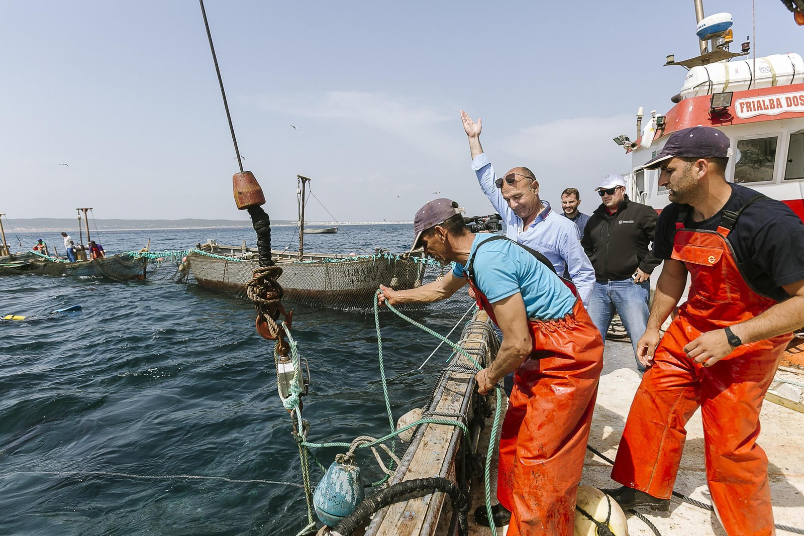 Imágenes de la primera levantá del año