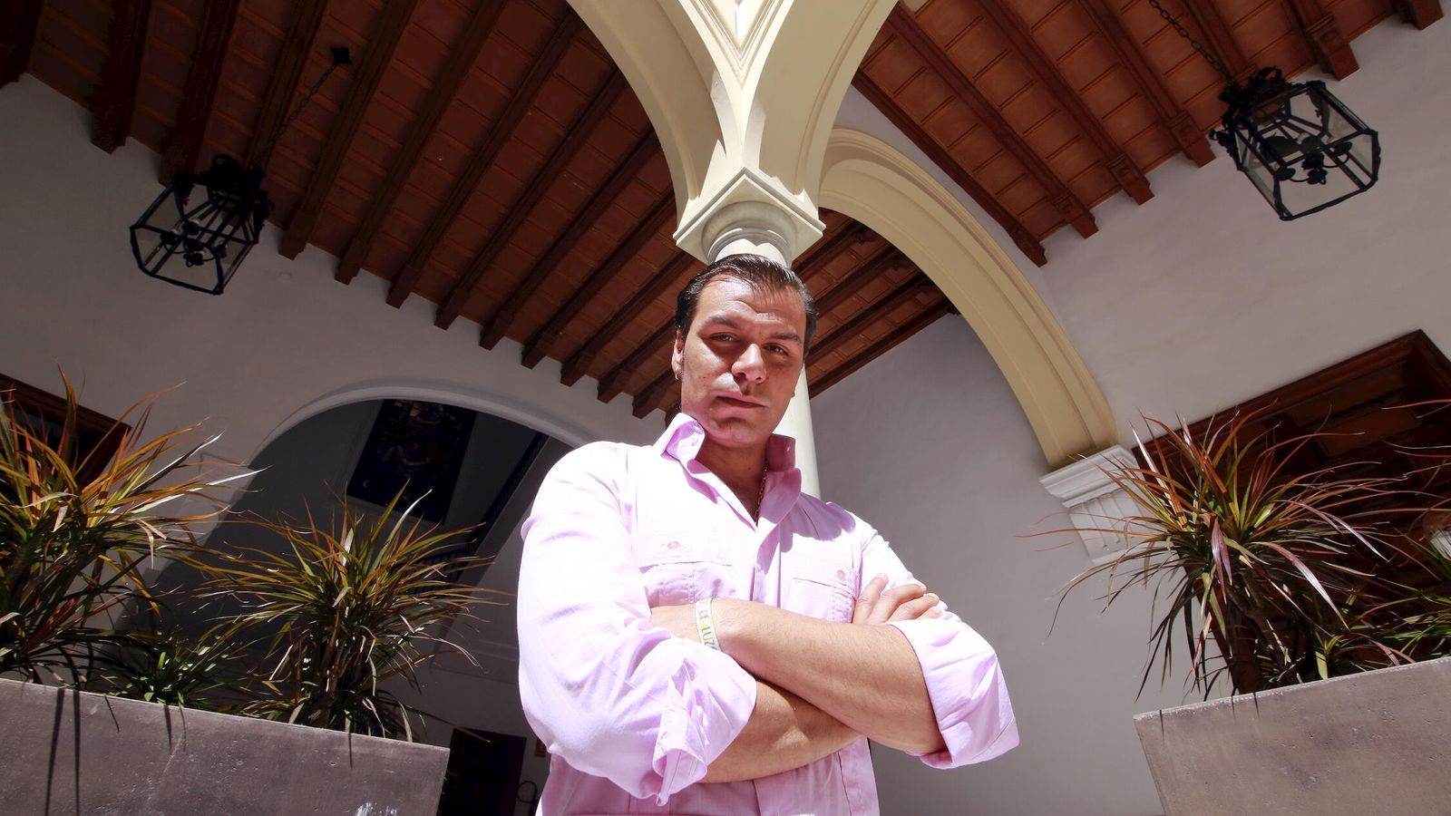 El bailaor jerezano Fernando Jiménez, en el Consejo Regulador.