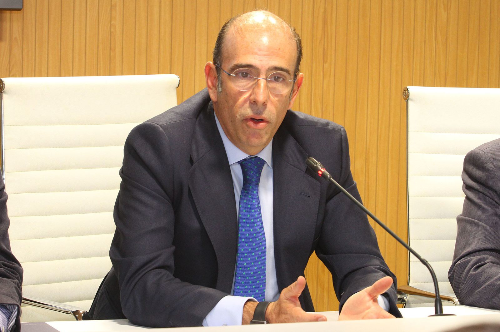 Firma del convenio entre el Puerto de Huelva y Enagás