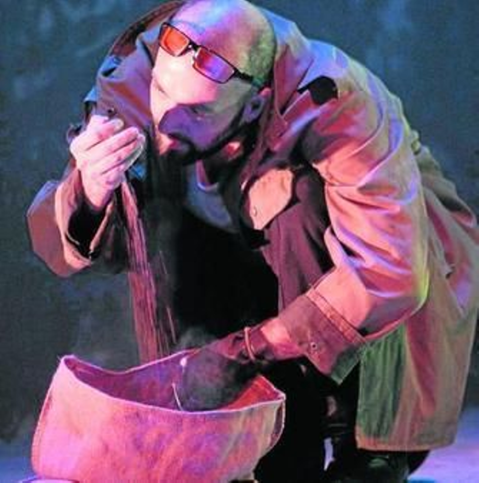 Carlos Gil, durante el reestreno de la obra en el Alhambra.