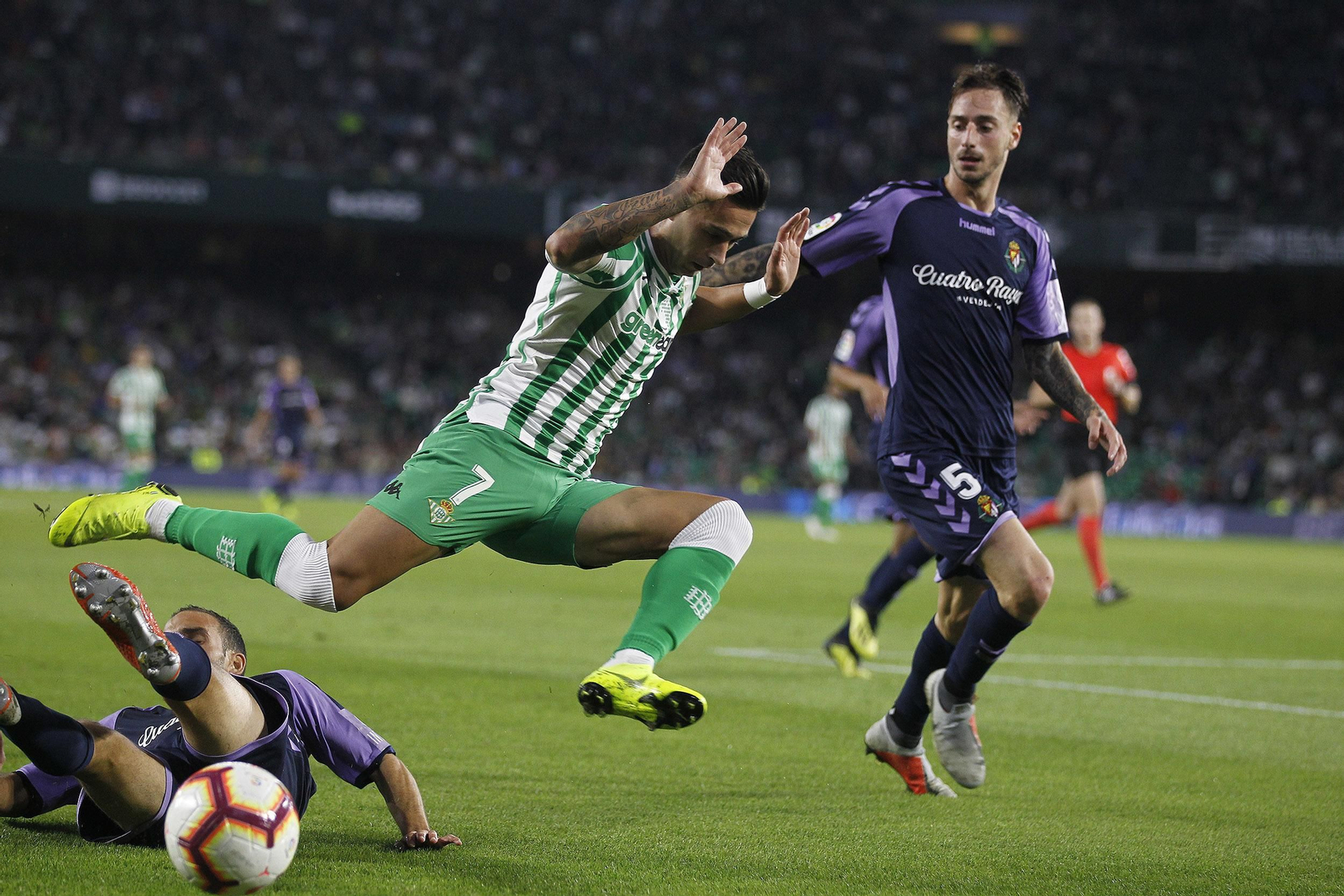 Las imágenes del Betis-Valladolid