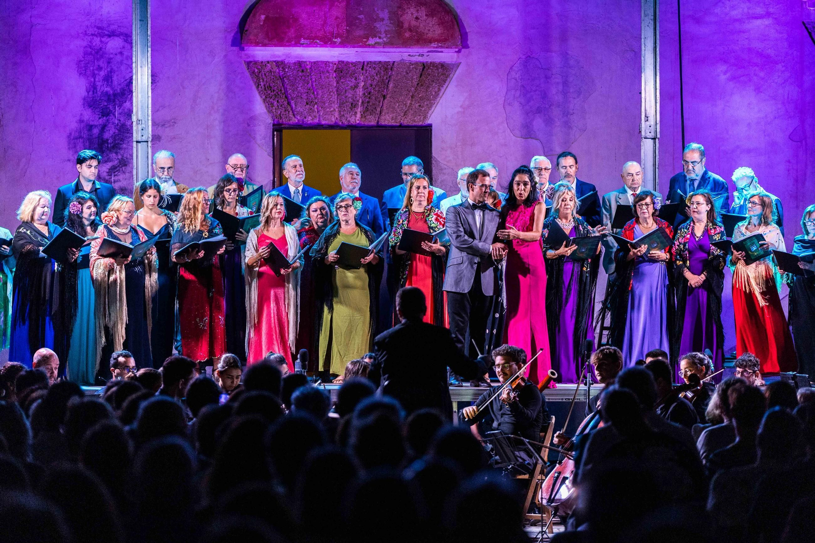 Zarzuela para cerrar las Noches del Castillo en San Fernando: las imágenes de una noche triunfal