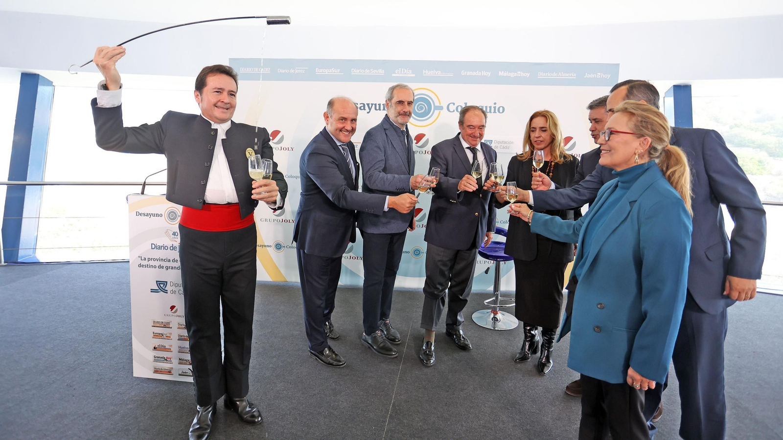 Desayuno de la Provincia de Cádiz como destino de grandes eventos