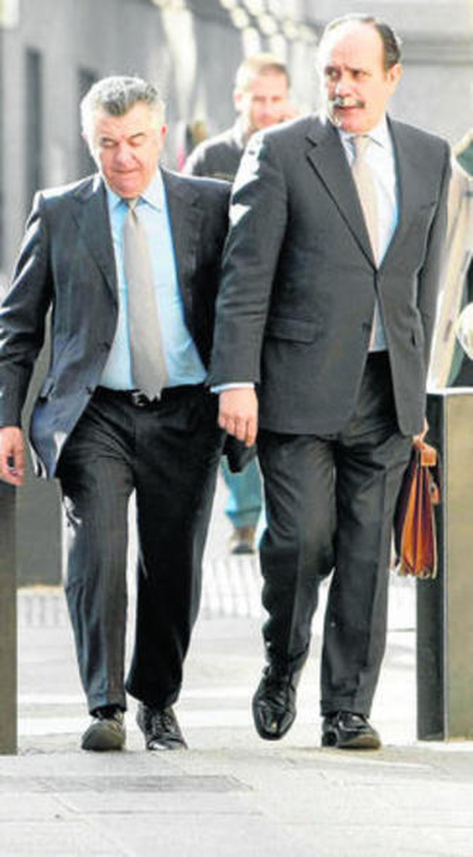 Roca con el letrado José Aníbal Álvarez en una imagen de 2008.