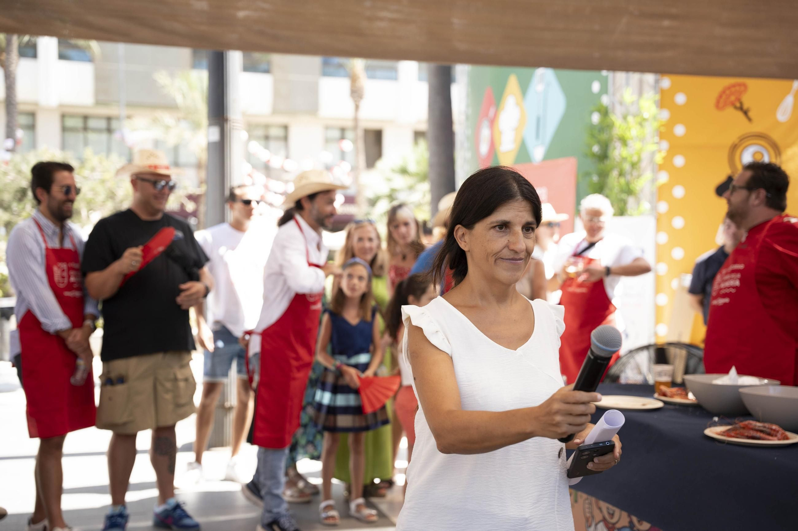 En imágenes: el I Concurso de Gamba Roja de la Feria de Almería