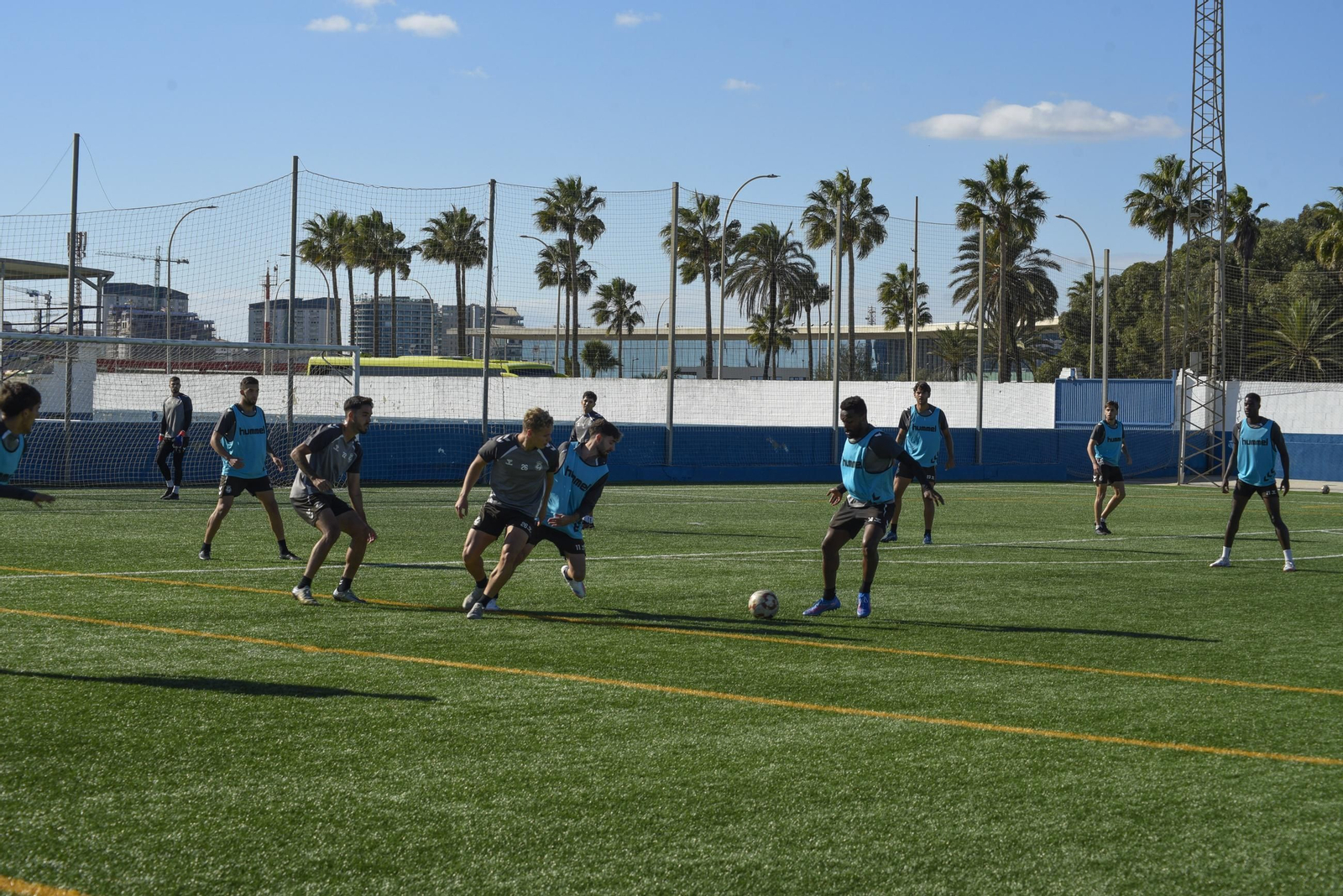 Las fotos del entrenamiento de la Balona previo a su partido con el Ciudad de Lucena