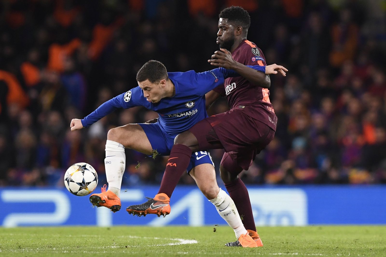 Las imágenes del Chelsea-Barça