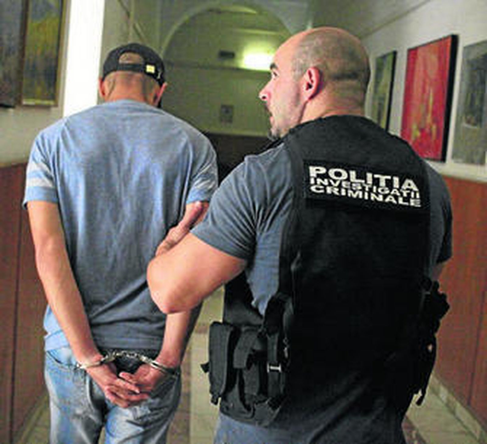 Sergio Morate a su llegada al tribunal de Lugoj, donde fue apresado, el pasado 14 de agosto.