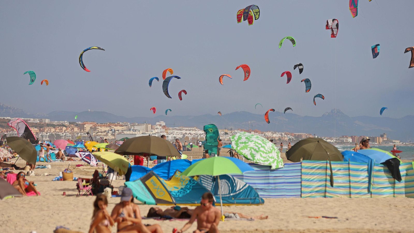 La playa de Los Lances, en Tarifa.