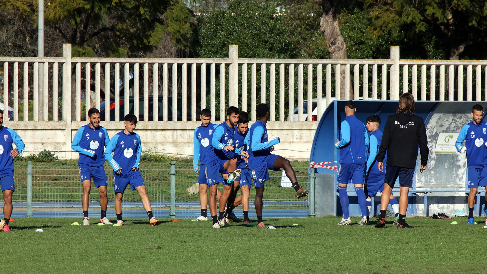 Xerez CD vuelve a entrenar en el anexo de Chapín 11 años después