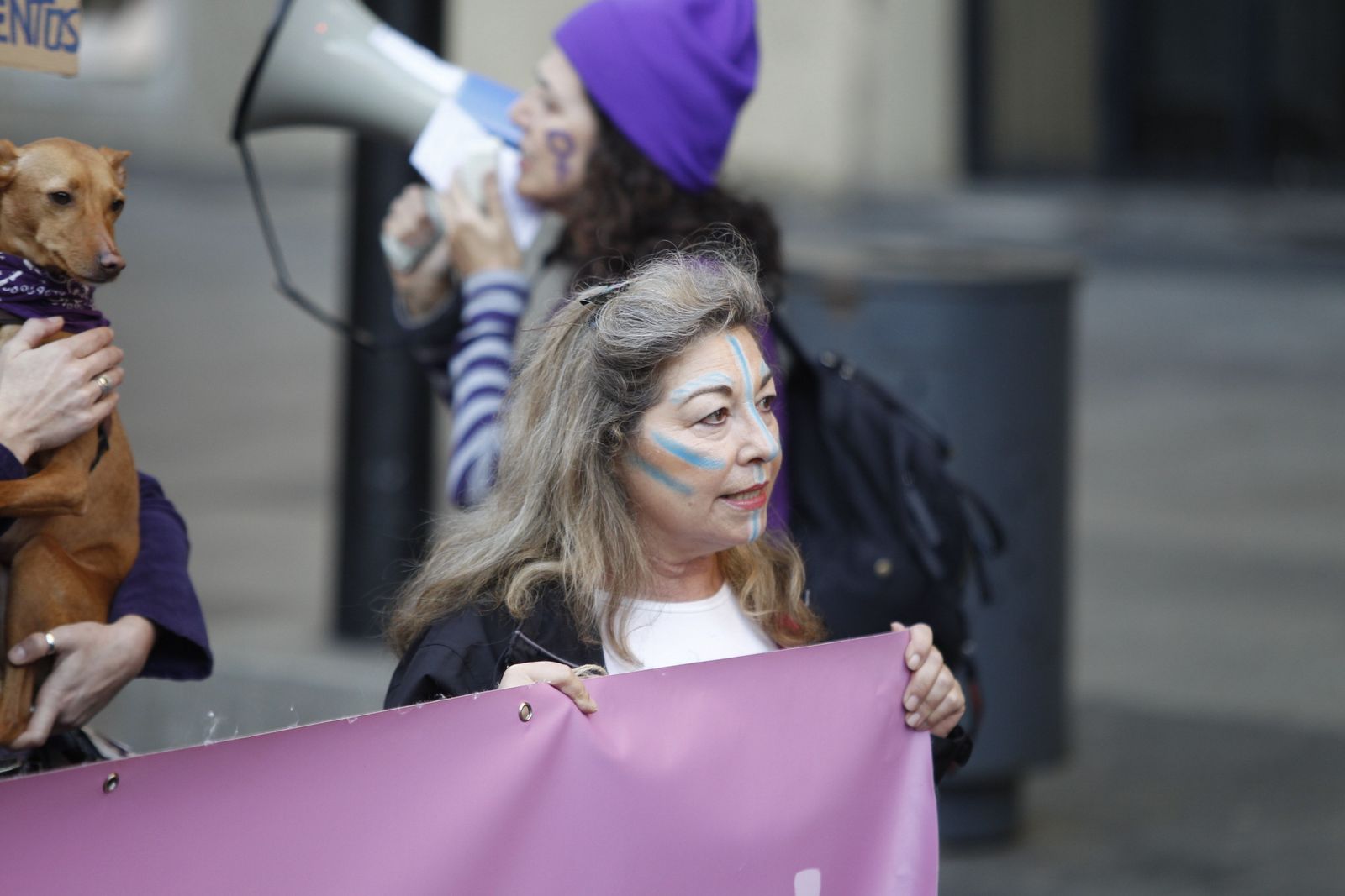 Fotogalería manifestación Día Internacional de la Mujer