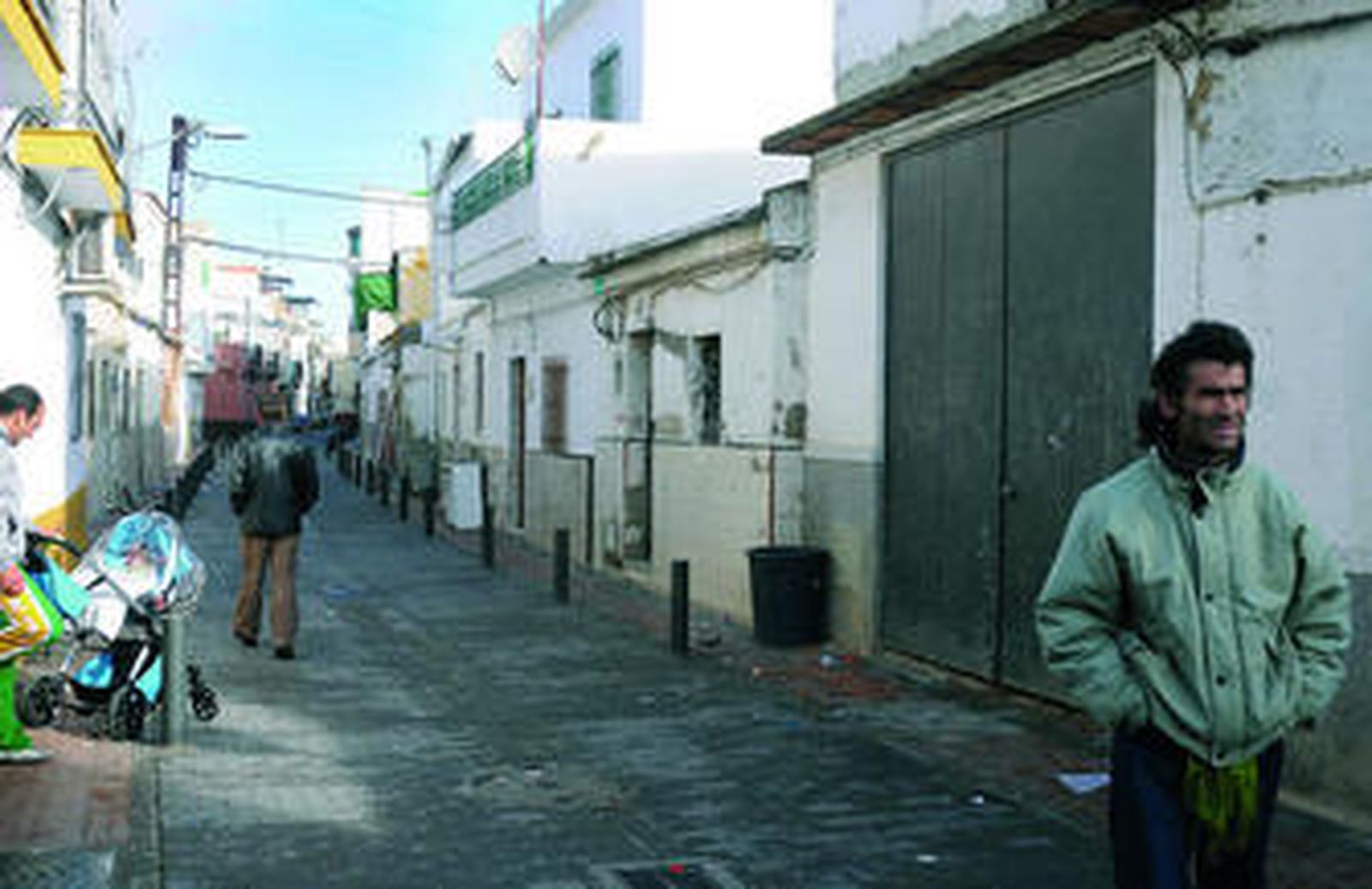 El urbanismo del barrio de La Bachillera recuerda al de cualquier pueblo andaluz.