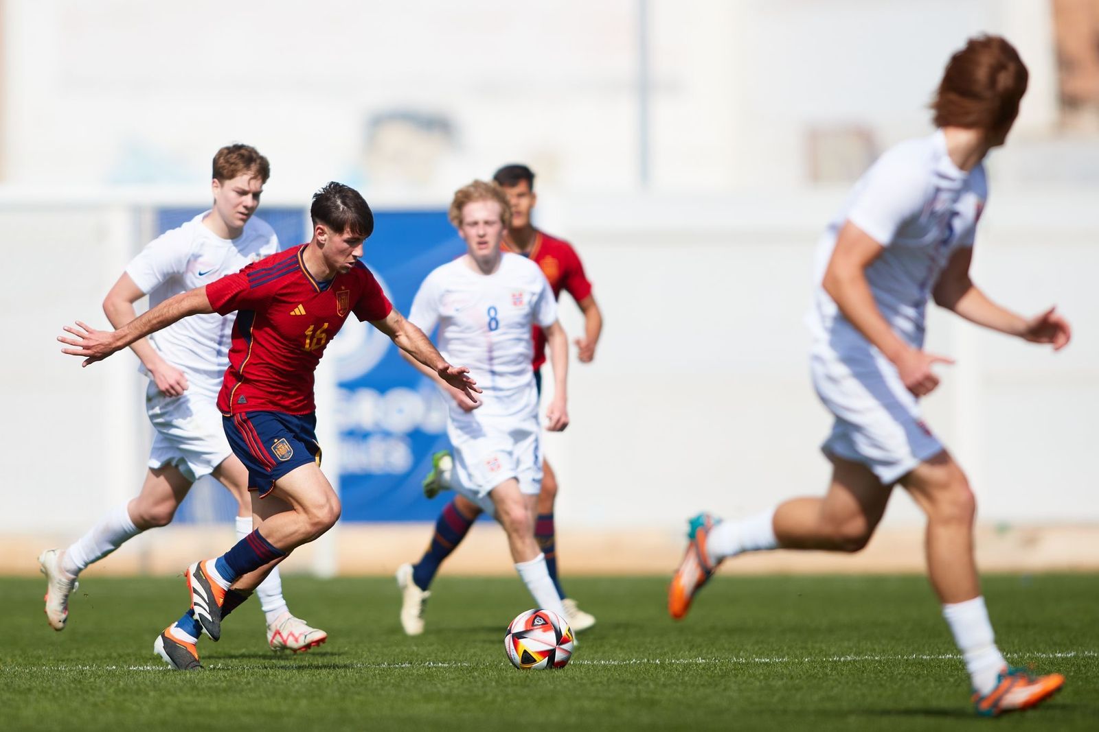 El algecireño Alberto Collado, ante Noruega.