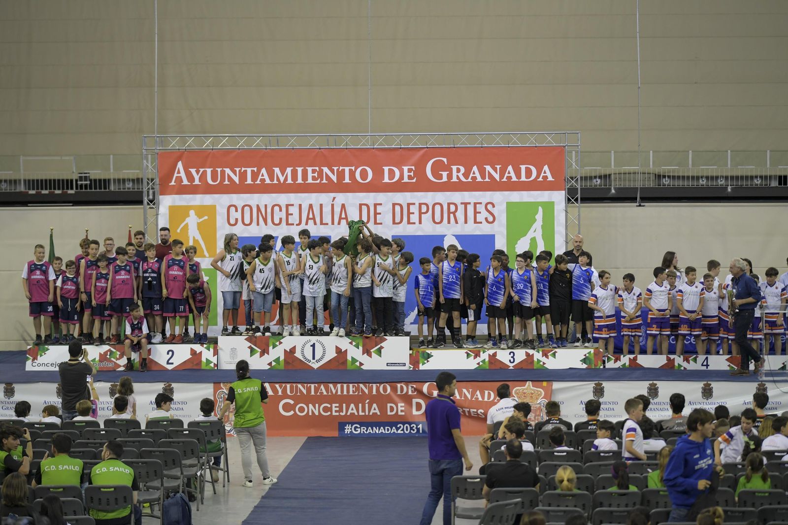 La clausura de los Juegos Deportivos Municipales, en imágenes