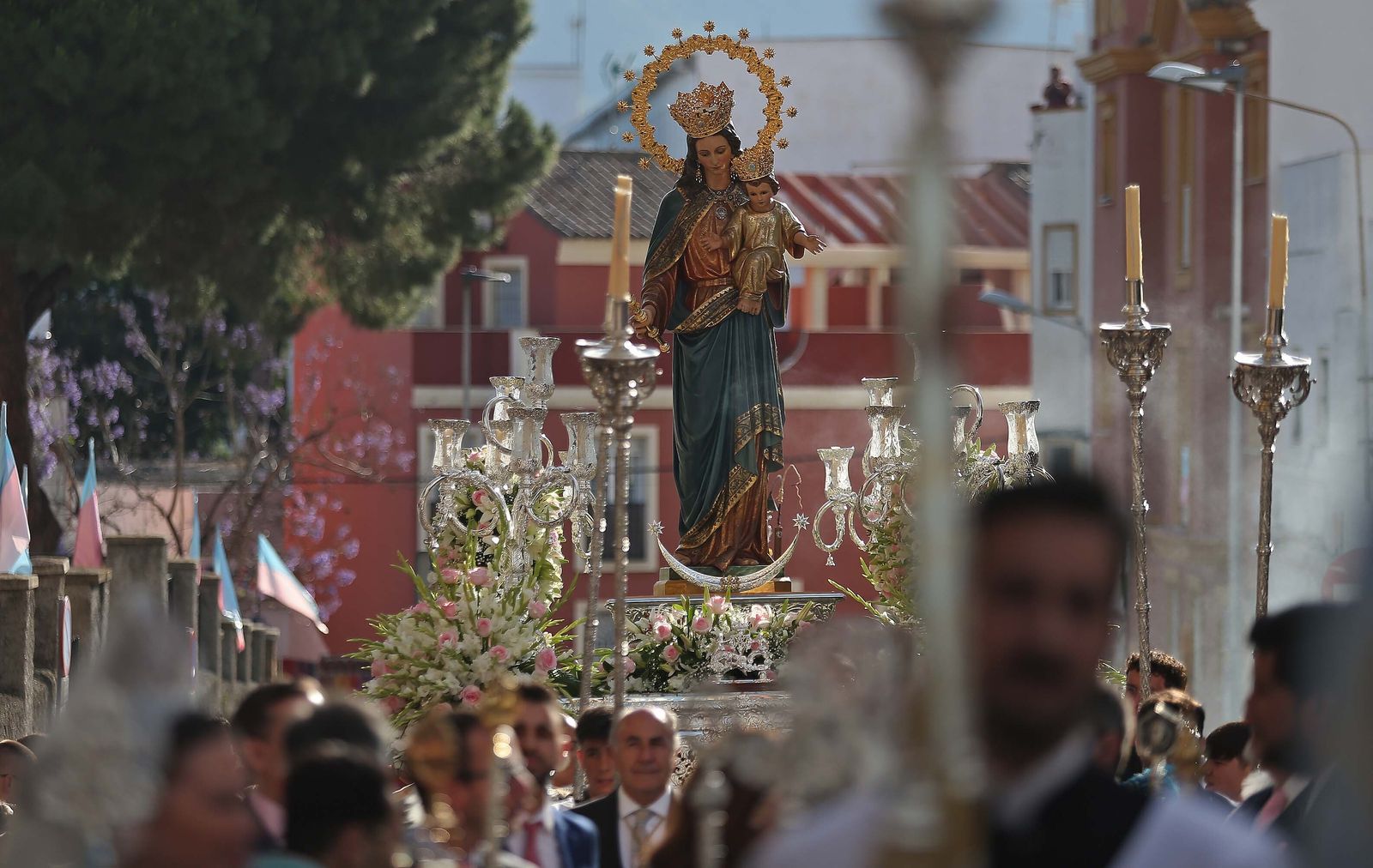 Fotos de la procesión de María Auxiliadora en Algeciras