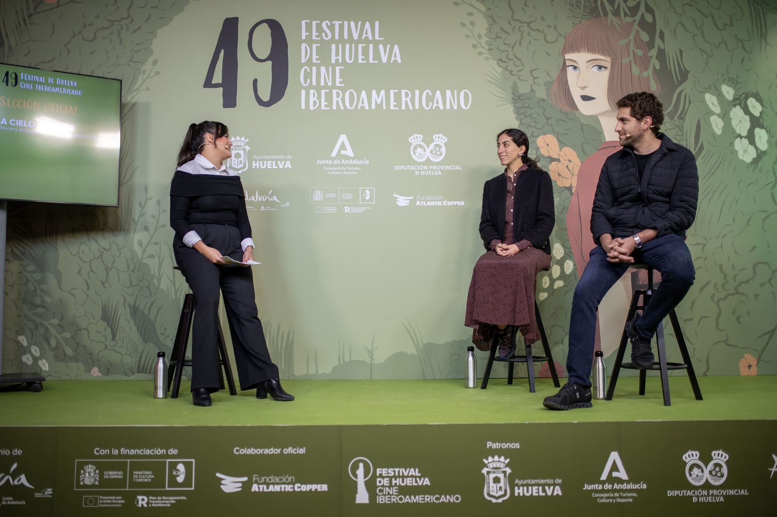 Los hermanos Arriaga presentan su largometraje.