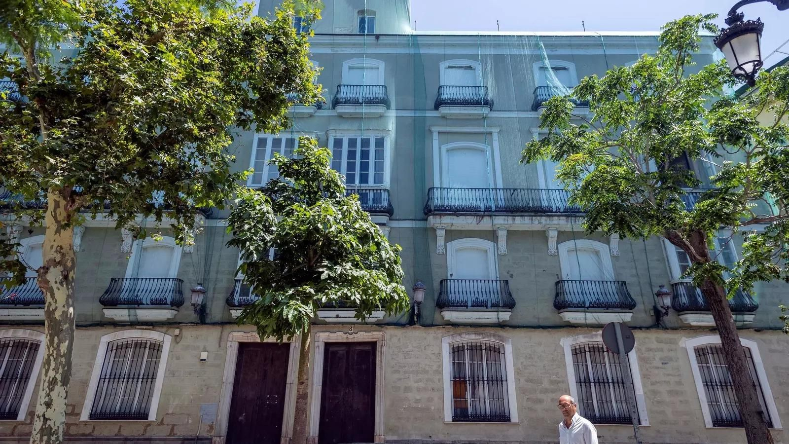 La finca en la que se ubicará el Centro de Salud El Mentidero.