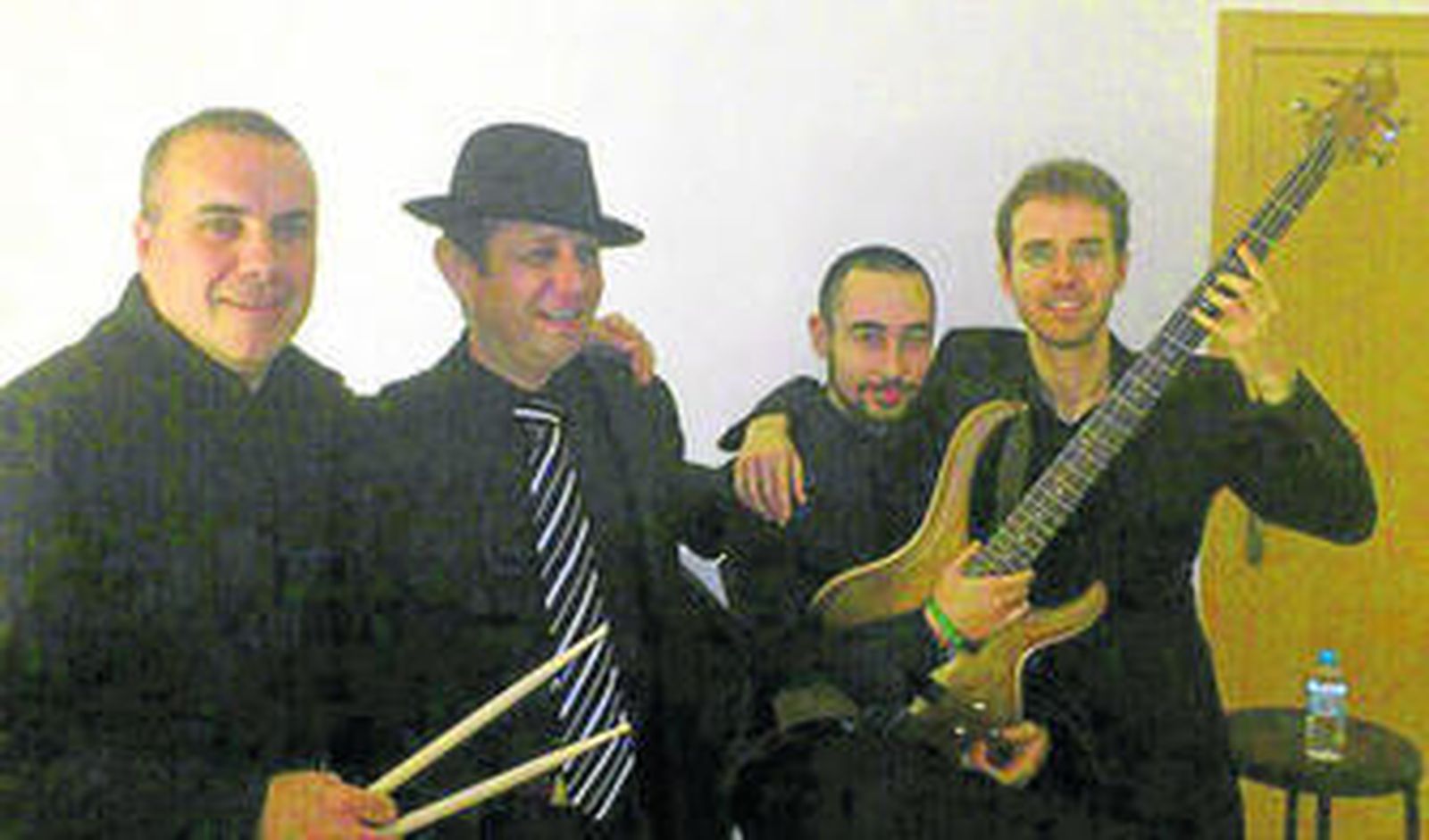 José Antonio Reche, Jhonn Navarro, José Solís y Octavio Santos.