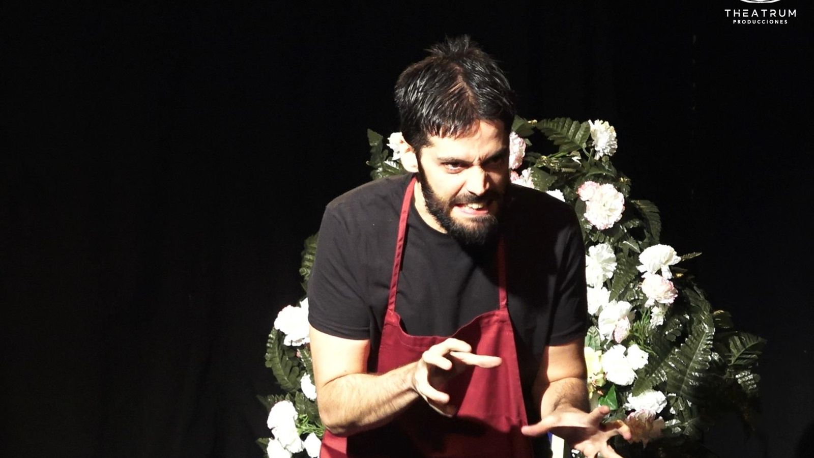 Fran Jiménez en la obra Dos Gardenias