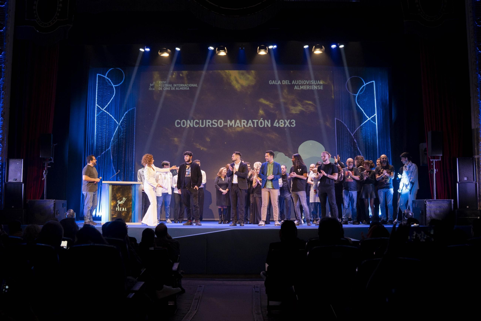 Las mejores imágenes de la gala del Audiovisual Almeriense Maratón 48X3