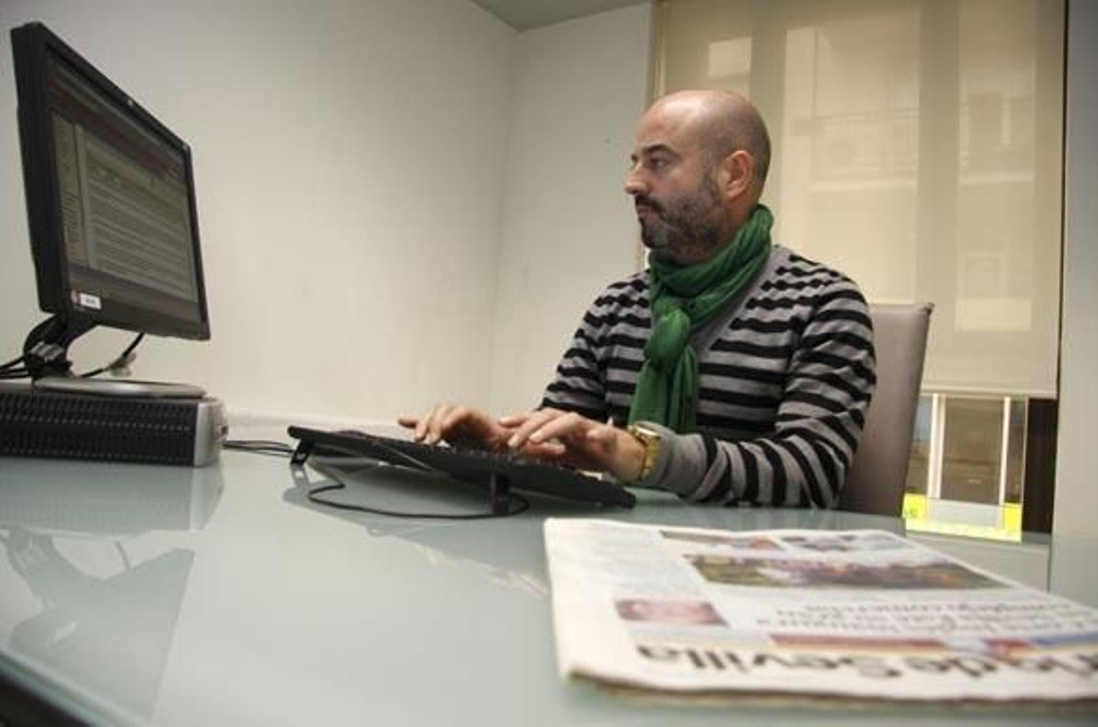 Antonio García: "No ha existido una red industrial que ampare a la moda andaluza"