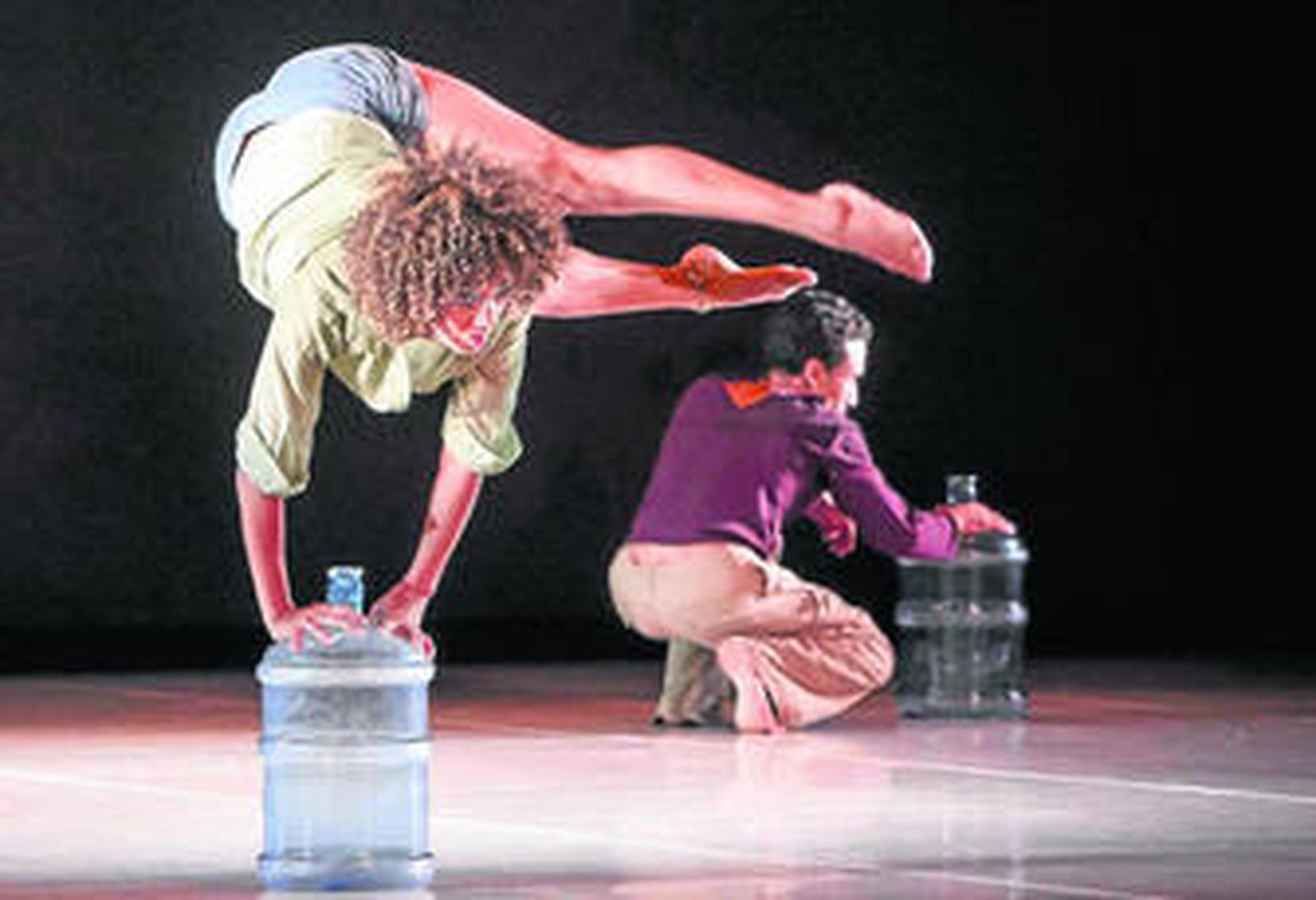 Una escena de la obra 'Sed'.