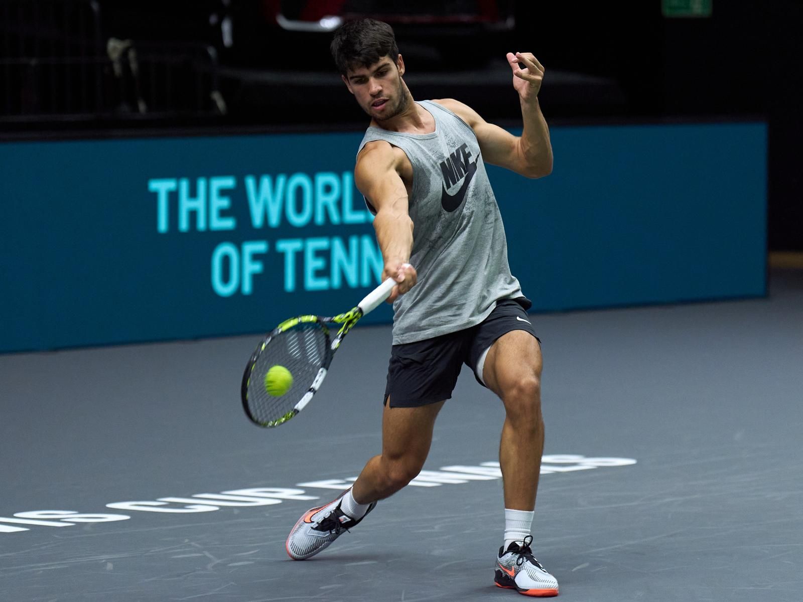 Carlos Alcaraz se prepara para venir a Málaga